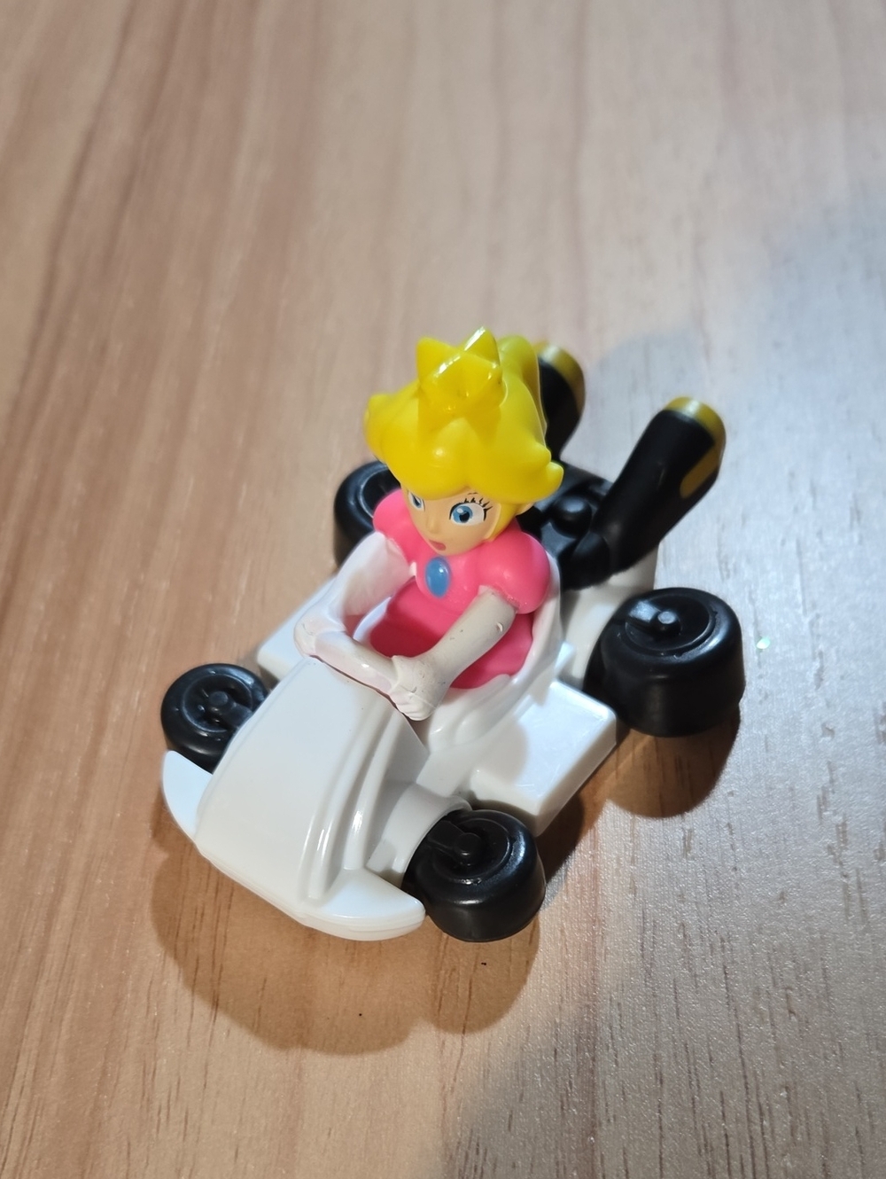 Pink Princess Kart Racer Toy - White and Black